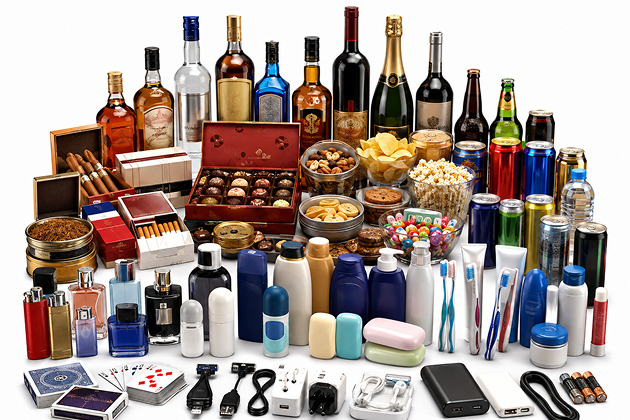 Bonded stores beverages and tobacco supplies for ships