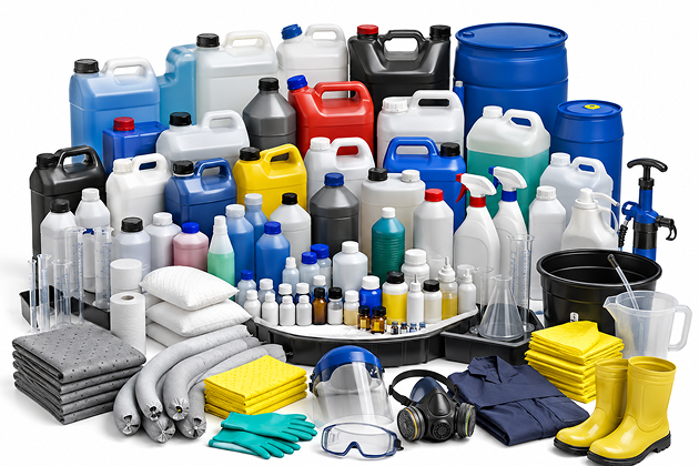 Marine chemicals and cleaning agents for ships