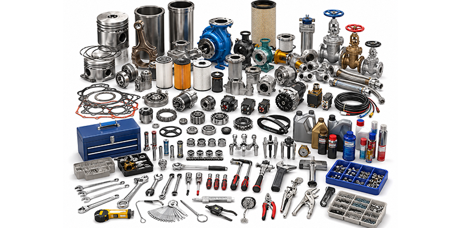 Engine stores spares and bearings